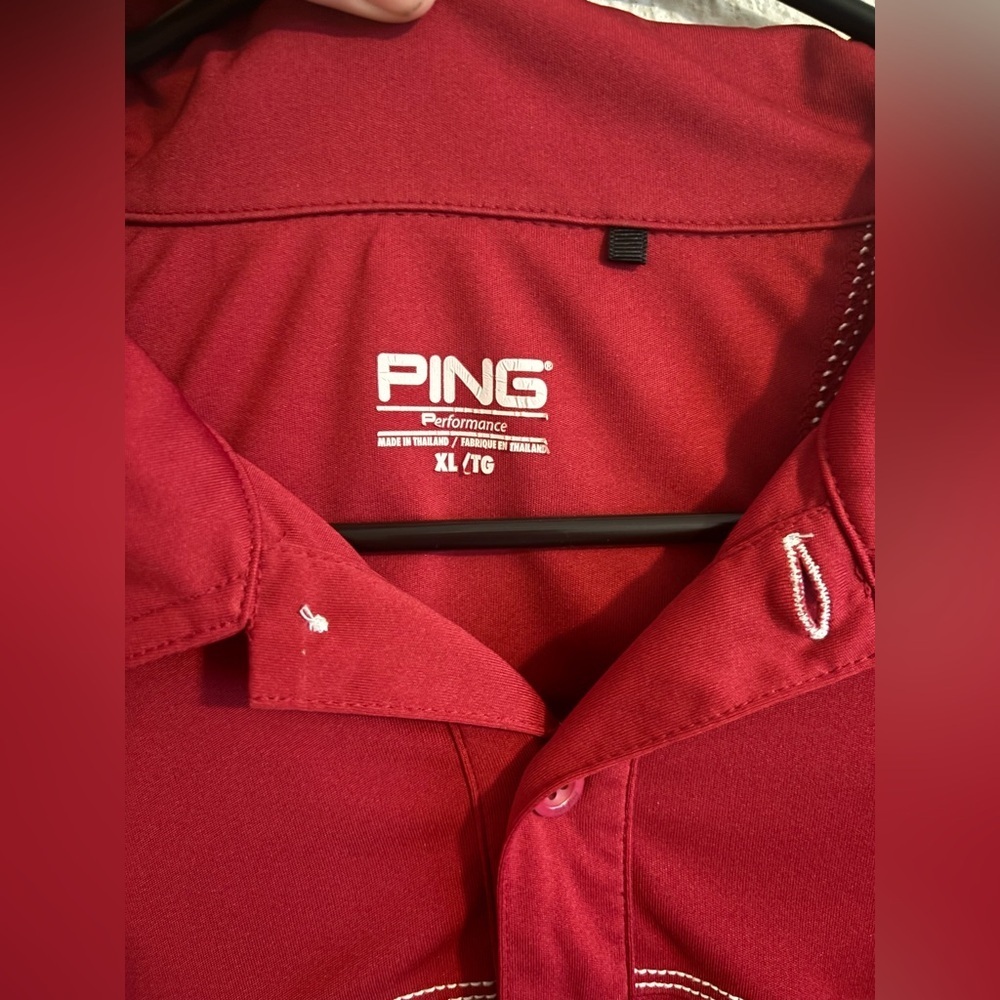 PING Red Polo - Picture 3 of 4